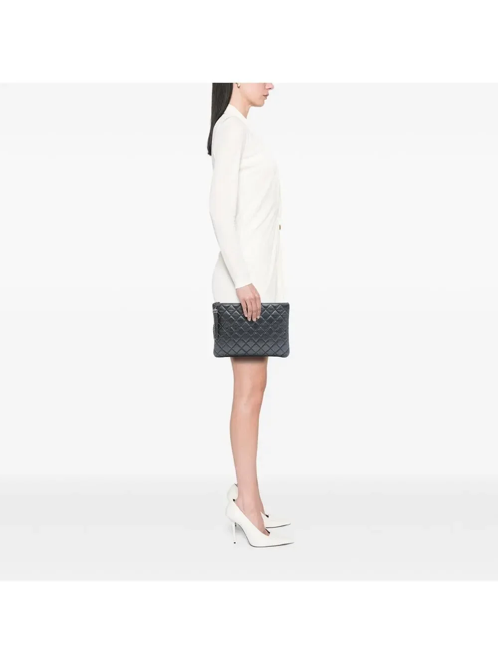 Chanel Medium Quilted Aged Calfskin #327892C10B